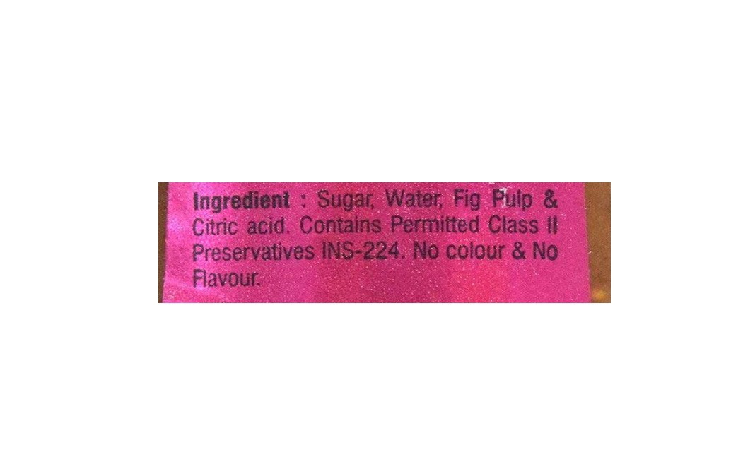 Malvi's Anjeer Crush    Bottle  750 millilitre